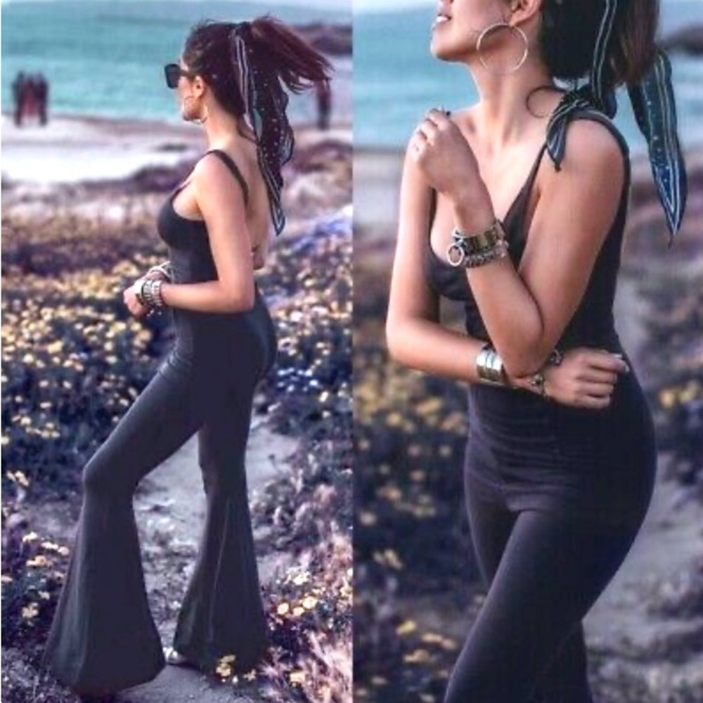 Miloh Fox bell bottom jumpsuit